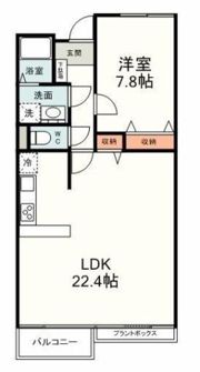 ガーデンハウス雅Cの間取り画像