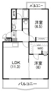 クリスタル フォレストの間取り画像