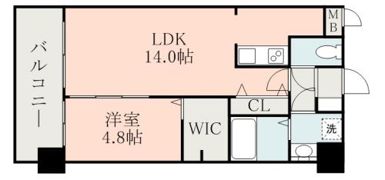 ISM水前寺の間取り画像