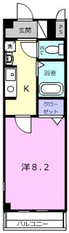 フィールドコートの間取り画像