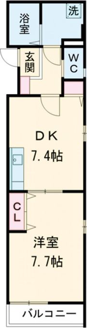 ノアール白須賀の間取り画像