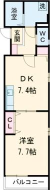 ノアール白須賀の間取り画像
