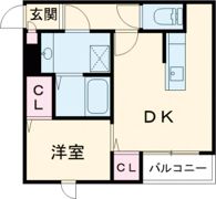 エクシア福大駅前Aの間取り画像