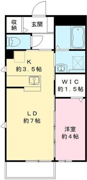 グランコート Ⅰの間取り画像