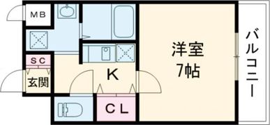 グッドライフ岩田の間取り画像