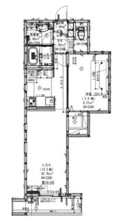KLEIS前橋本町の間取り画像