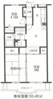 グレイス希望ヶ丘の間取り画像
