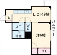 シャトル松尾の間取り画像
