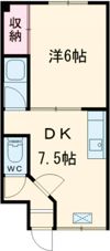 スカイビュー千代台の間取り画像