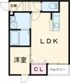 エクシア福大駅前Bの間取り画像