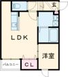 エクシア福大駅前Bの間取り画像