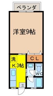 ビューヒルズの間取り画像