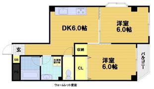エスペランザ西京極の間取り画像