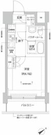 RELUXIA横濱反町の間取り画像