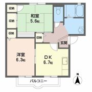 メゾン・ラフォーレの間取り画像