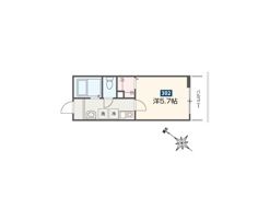 MELDIA東岩槻駅前の間取り画像