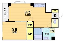 エスペランザ西京極の間取り画像
