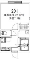 AZEST-RENT国分寺Ⅱの間取り画像