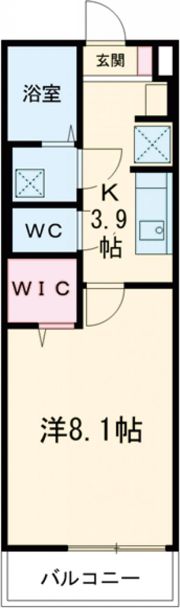 ノアール白須賀の間取り画像