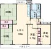 サニーパークハイツ成田2号棟の間取り画像