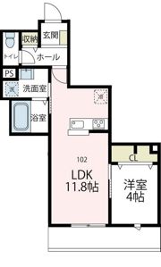 セプテンバー浜町の間取り画像