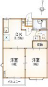 エステート唐木田の間取り画像