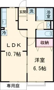パークハイツ深井の間取り画像