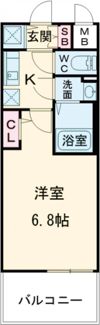 エスリード大阪平野プライムの間取り画像