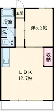 グラッセ高浜の間取り画像