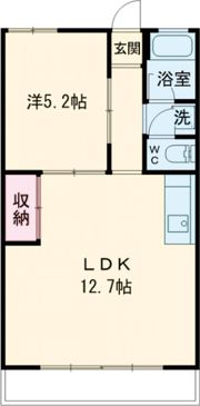 グラッセ高浜の間取り画像