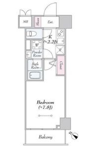 KDXレジデンス町田Northの間取り画像