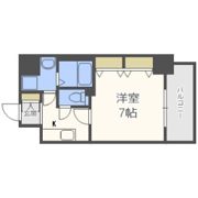 パークフラッツ野田阪神駅前の間取り画像