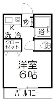 フローラ花俣の間取り画像