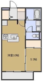 フラッツァらくだ坂の間取り画像