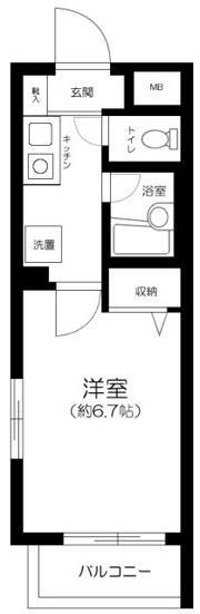 ヴェルト練馬桜台の間取り画像