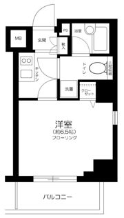 ヴァレッシア代田橋シティの間取り画像