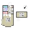 コーポ長島の間取り画像