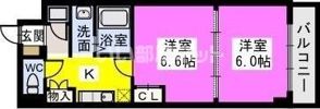 ユニティ美野島の間取り画像