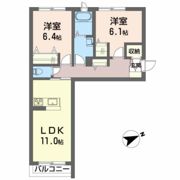 シャーメゾン グランチェスタの間取り画像