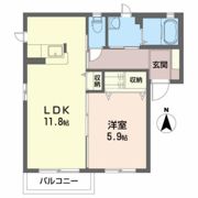 プリムローズBの間取り画像