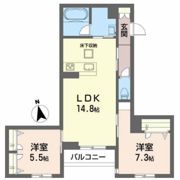 アルト フォンテの間取り画像