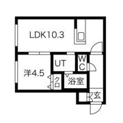 エスポワール豊平公園の間取り画像