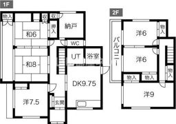 三本柳貸家の間取り画像