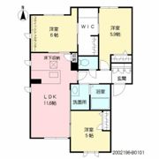 Feliseed妻ヶ丘 B棟の間取り画像