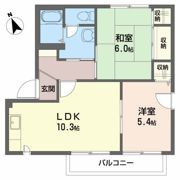 シャーメゾン日吉Bの間取り画像