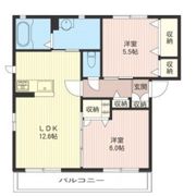 モンスリベル Bの間取り画像