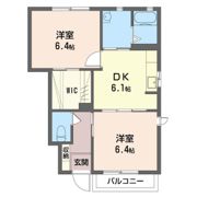 メゾンウィステリア Aの間取り画像