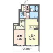 レオナ イーストの間取り画像