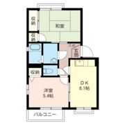 ドミール前原 Bの間取り画像