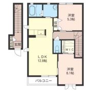 アリスタ Cの間取り画像